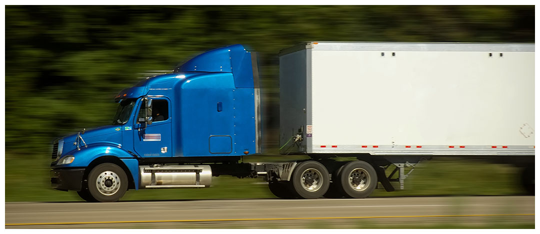 Long-haul trucking and railway freight options